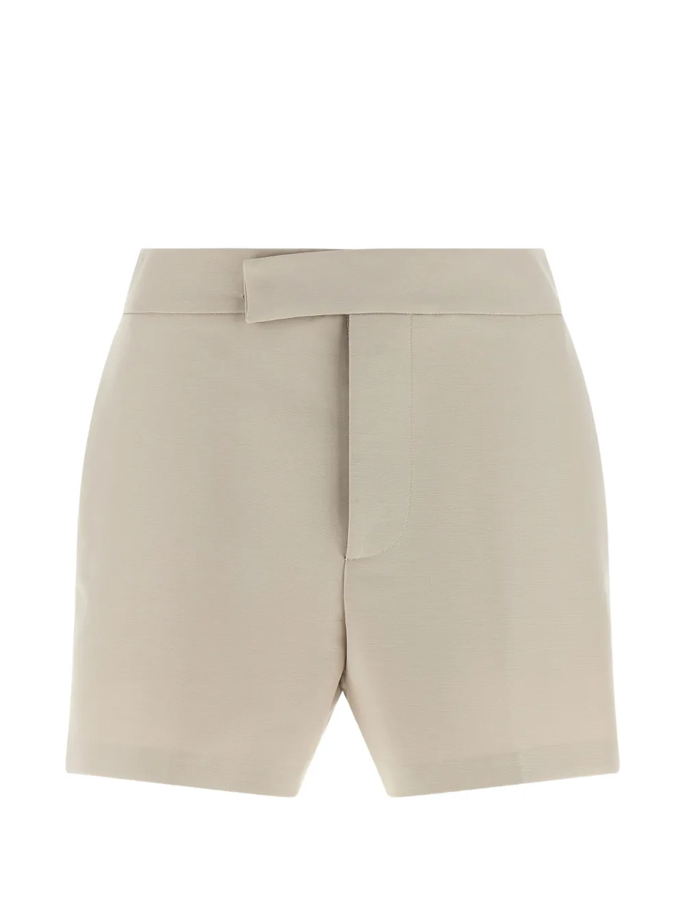 Federica Bonifaci side-pockets cotton shorts - Toni neutri