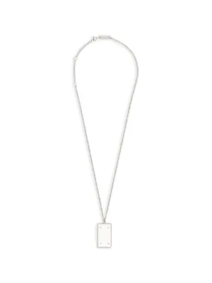 MM6 Maison Margiela キーペンダント ネックレス | シルバートーン MM6 Maison Margiela キーペンダント ネックレス | シルバートーン