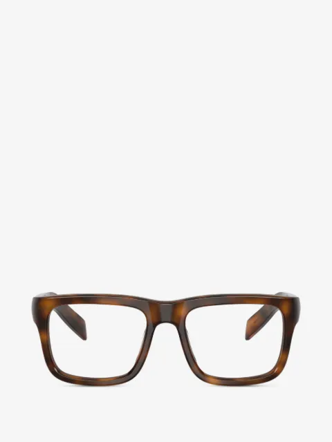 Prada Eyewear tortoiseshell-effect square-frame glasses