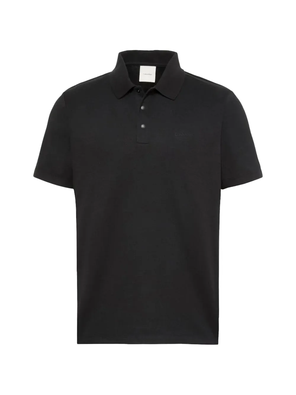 Calvin Klein buttoned polo shirt - Nero