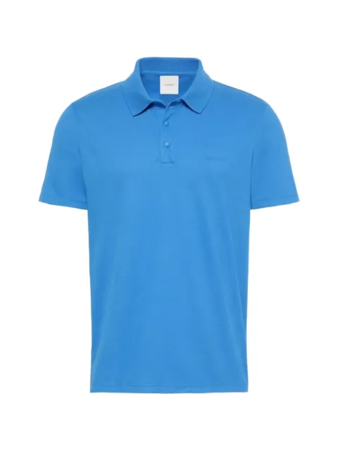 Calvin Klein buttoned short-sleeve polo shirt