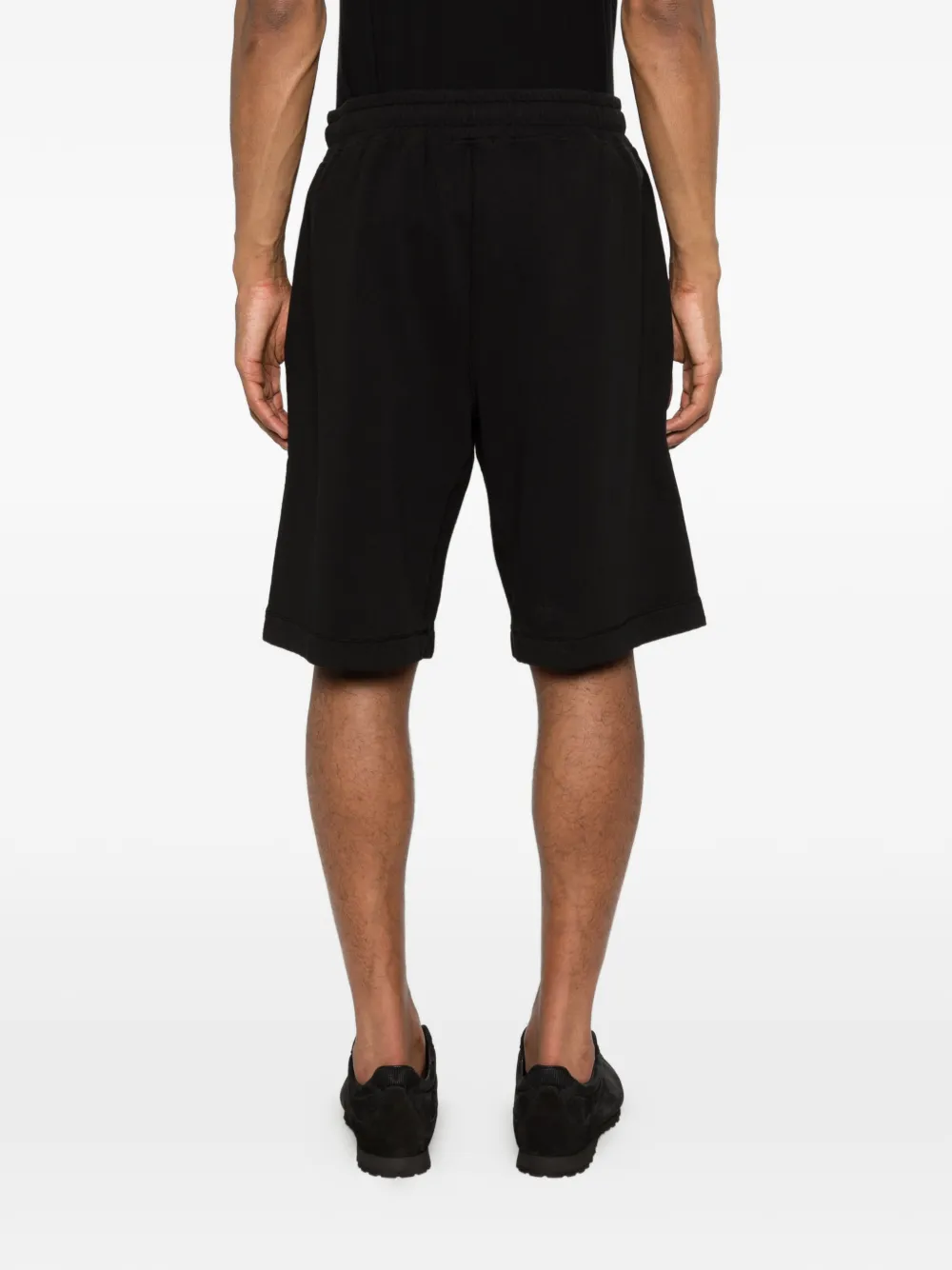 C.P. Company Shorts met trekkoordtaille Zwart