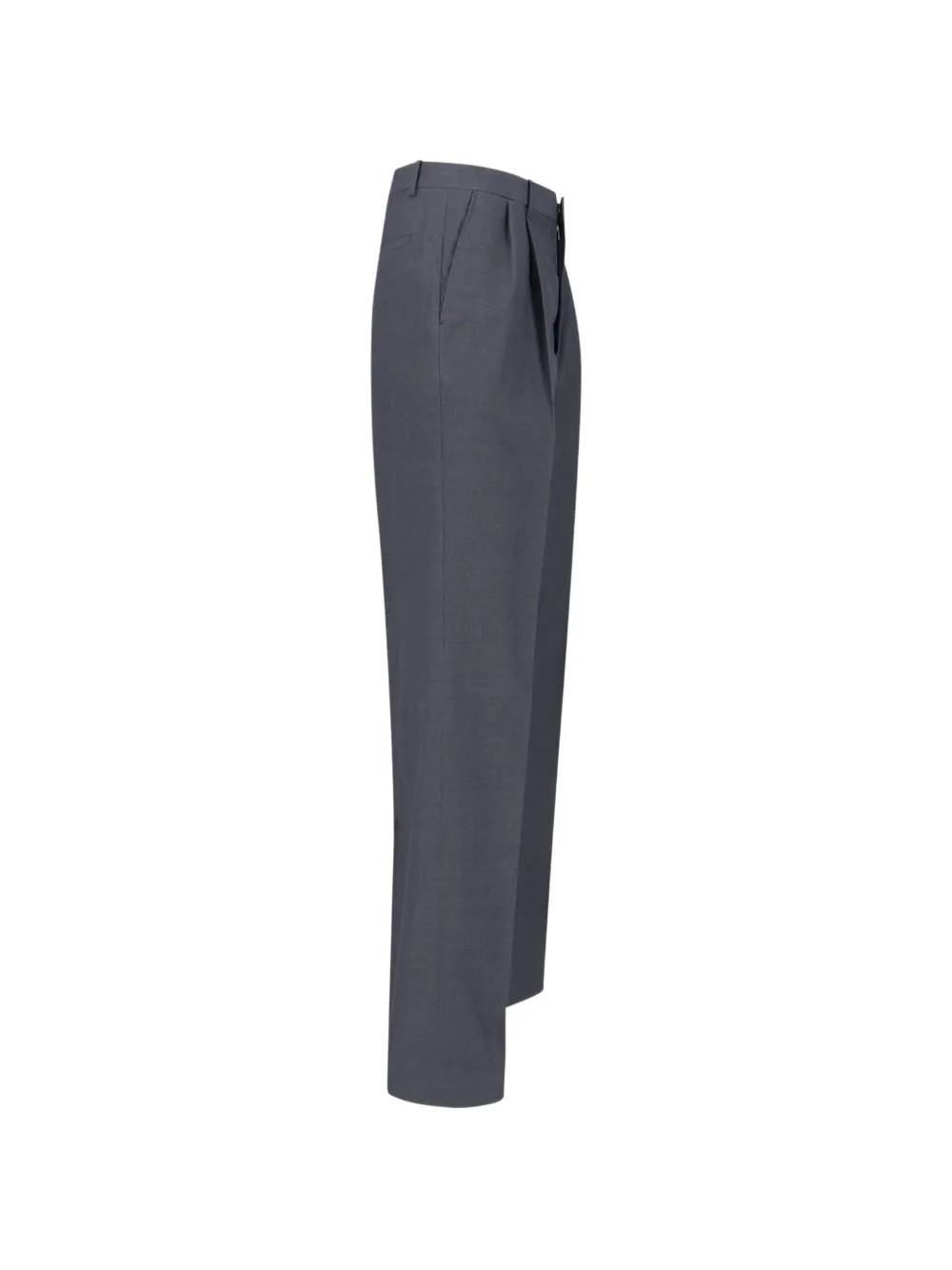  Jil Sander Pleated Tailored Trousers - Grey 
