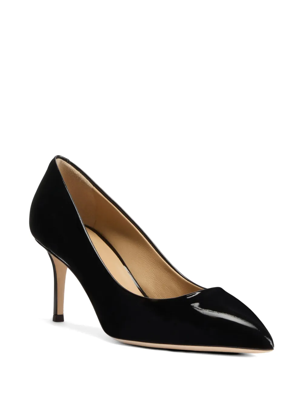 Giuseppe Zanotti Lucrezia patent leather pumps Zwart
