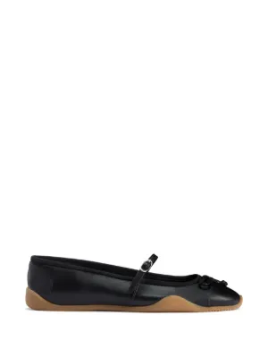 Giuseppe Zanotti Georgie フラットシューズ | ブラウン | FARFETCH JP