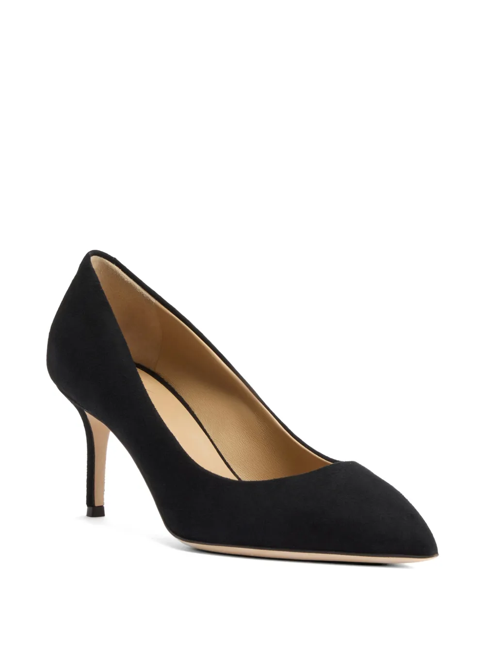 Giuseppe Zanotti Lucrezia suede pumps Zwart