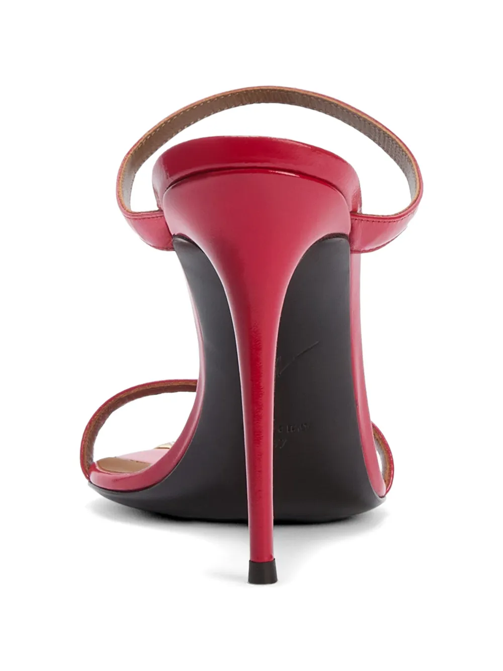 Giuseppe Zanotti Intriigo Jewelry sandalen met metalen detail Rood