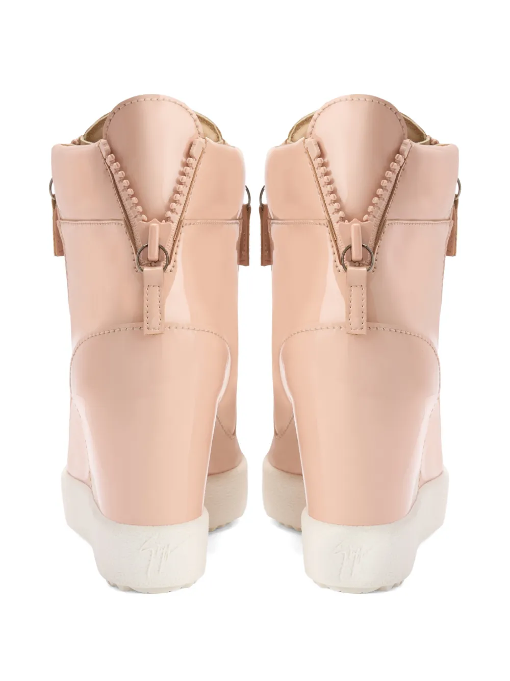 Giuseppe Zanotti Addy sneakers met sleehak Roze