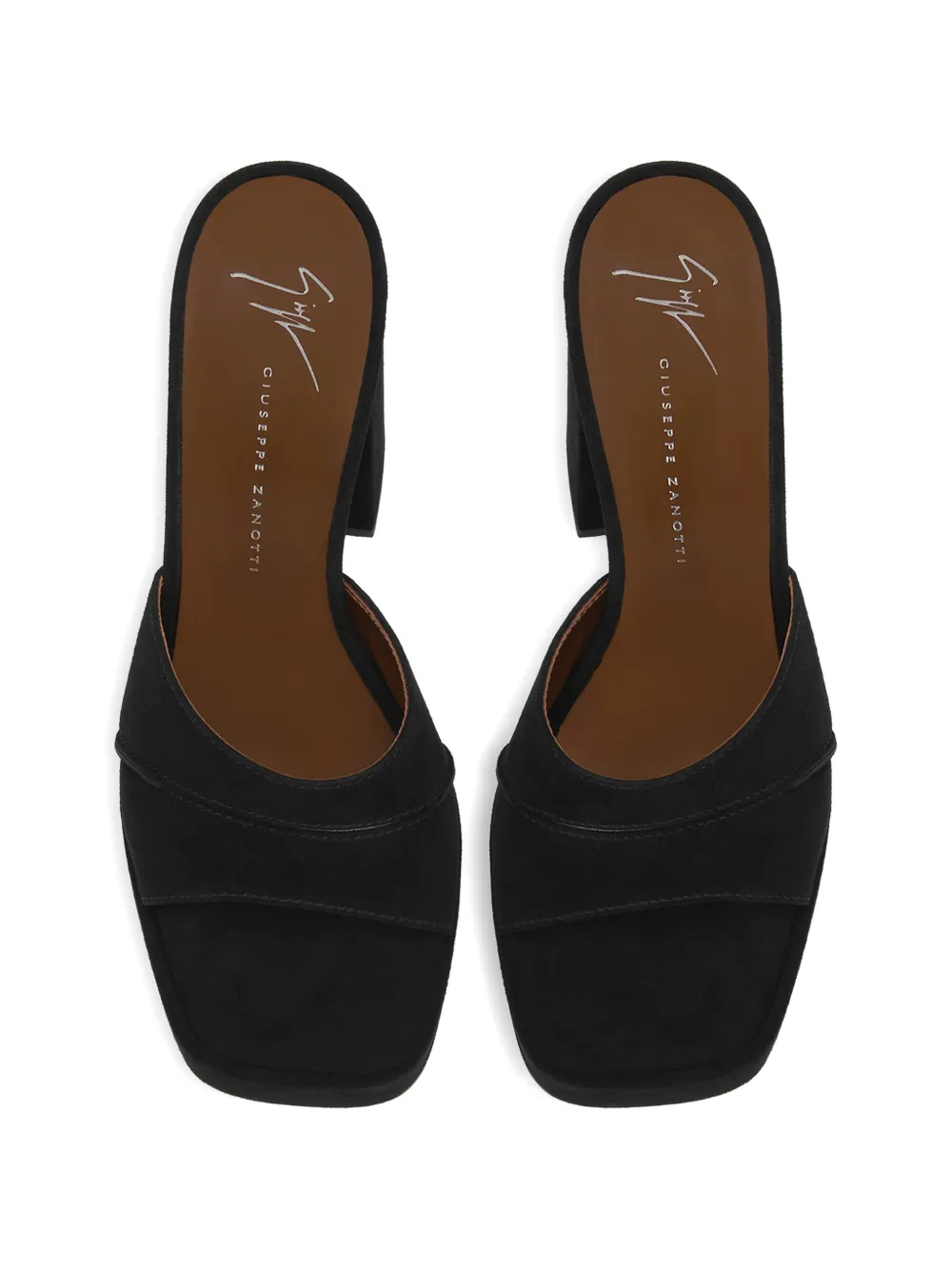 Giuseppe Zanotti Mirage sandalen met plateauzool Zwart