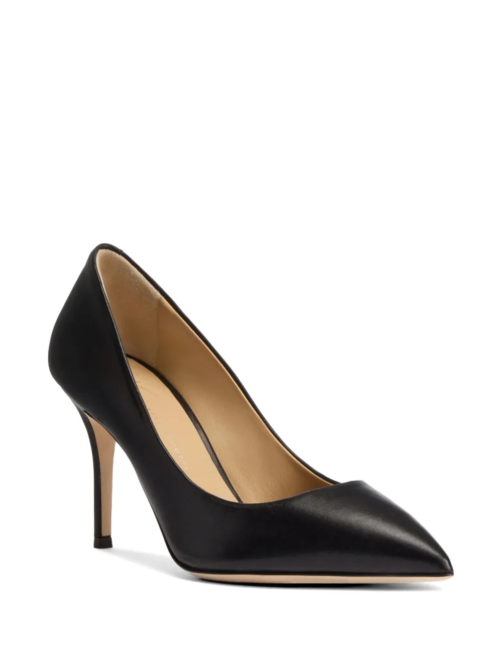 Giuseppe Zanotti lucrezia leather pumps Zwart