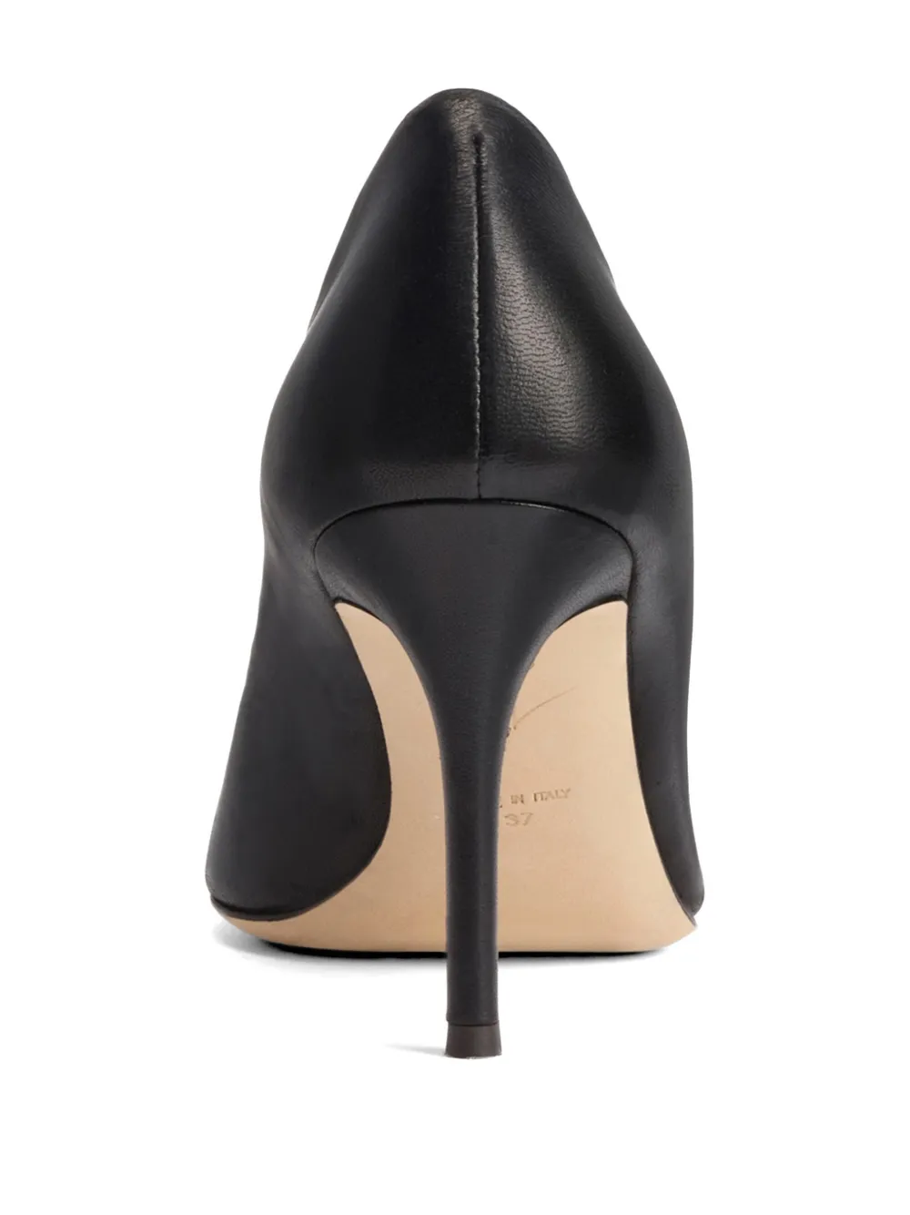 Giuseppe Zanotti lucrezia leather pumps Zwart