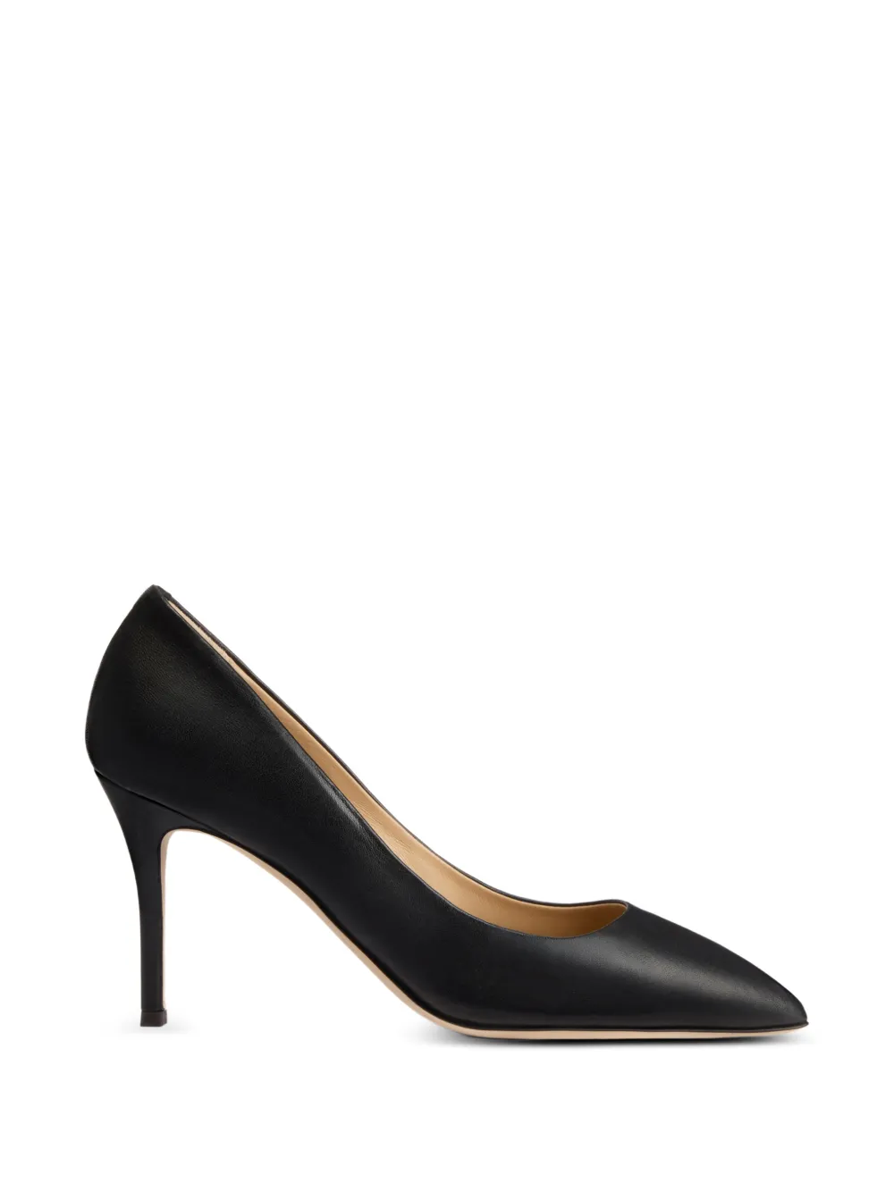 Giuseppe Zanotti lucrezia leather pumps Zwart