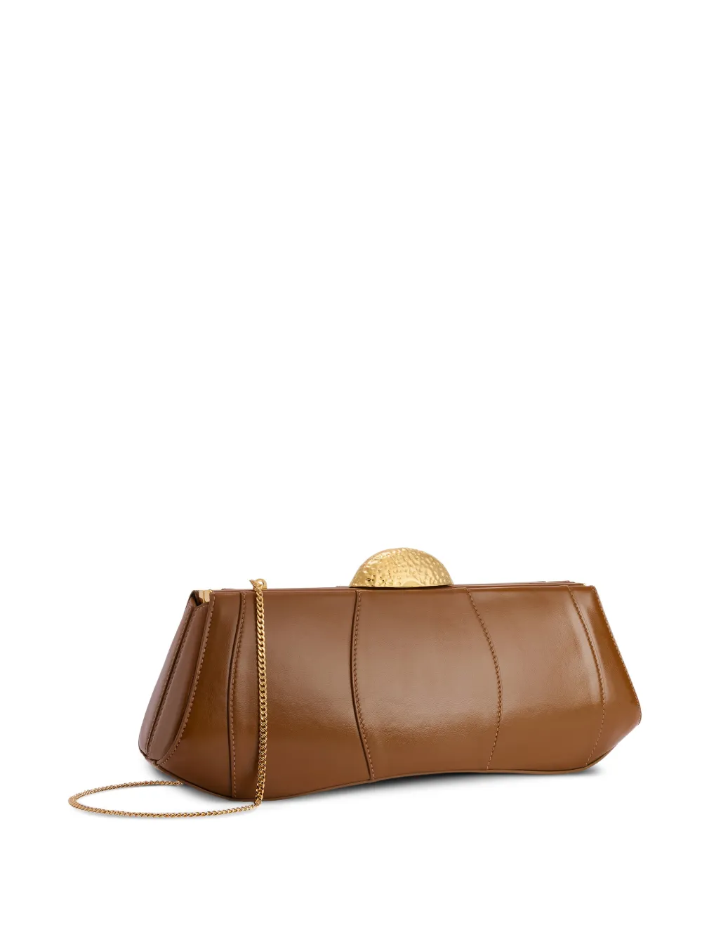 Giuseppe Zanotti Eve clutch Bruin