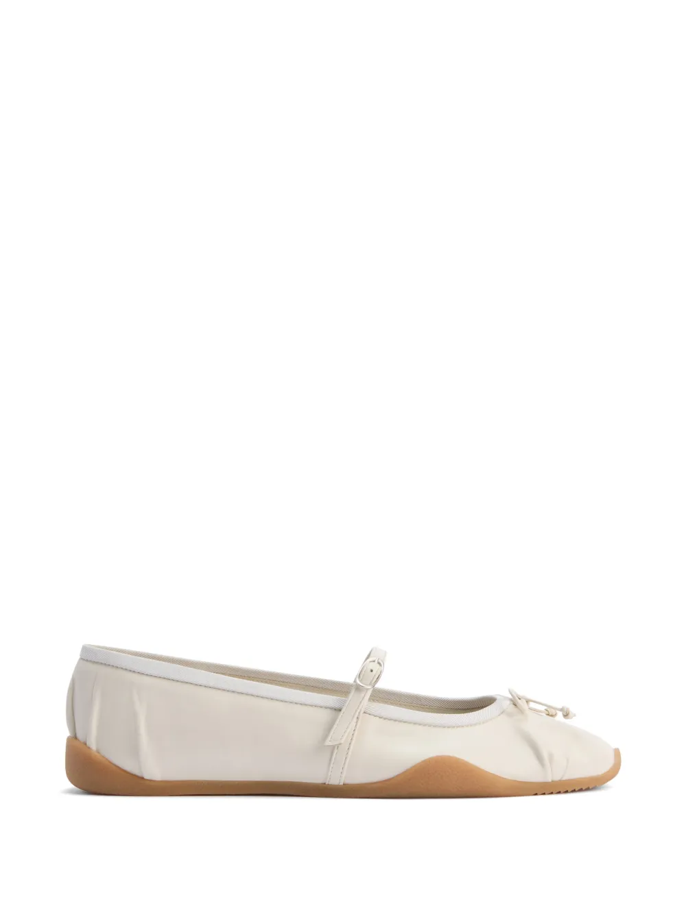 Giuseppe Zanotti Ballerine Mary Jane con fiocco - Bianco
