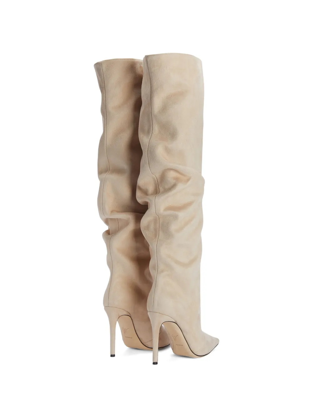 Giuseppe Zanotti Gala overknee laarzen Beige