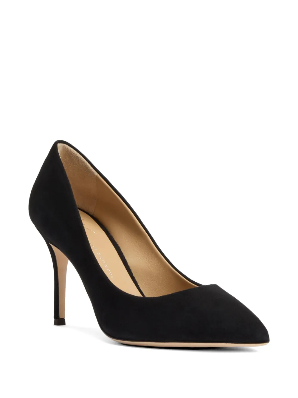 Giuseppe Zanotti Lucrezia suede pumps Zwart