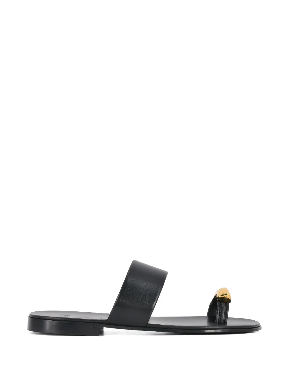 Giuseppe Zanotti Desmond leather sandals - Schwarz