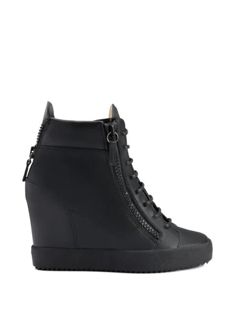 Giuseppe Zanotti 애디 웨지 스니커즈