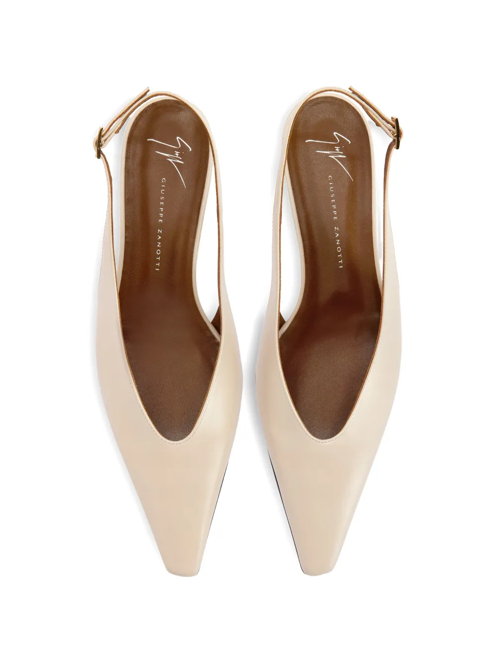 Giuseppe Zanotti Virginia slingback ballerina's Wit