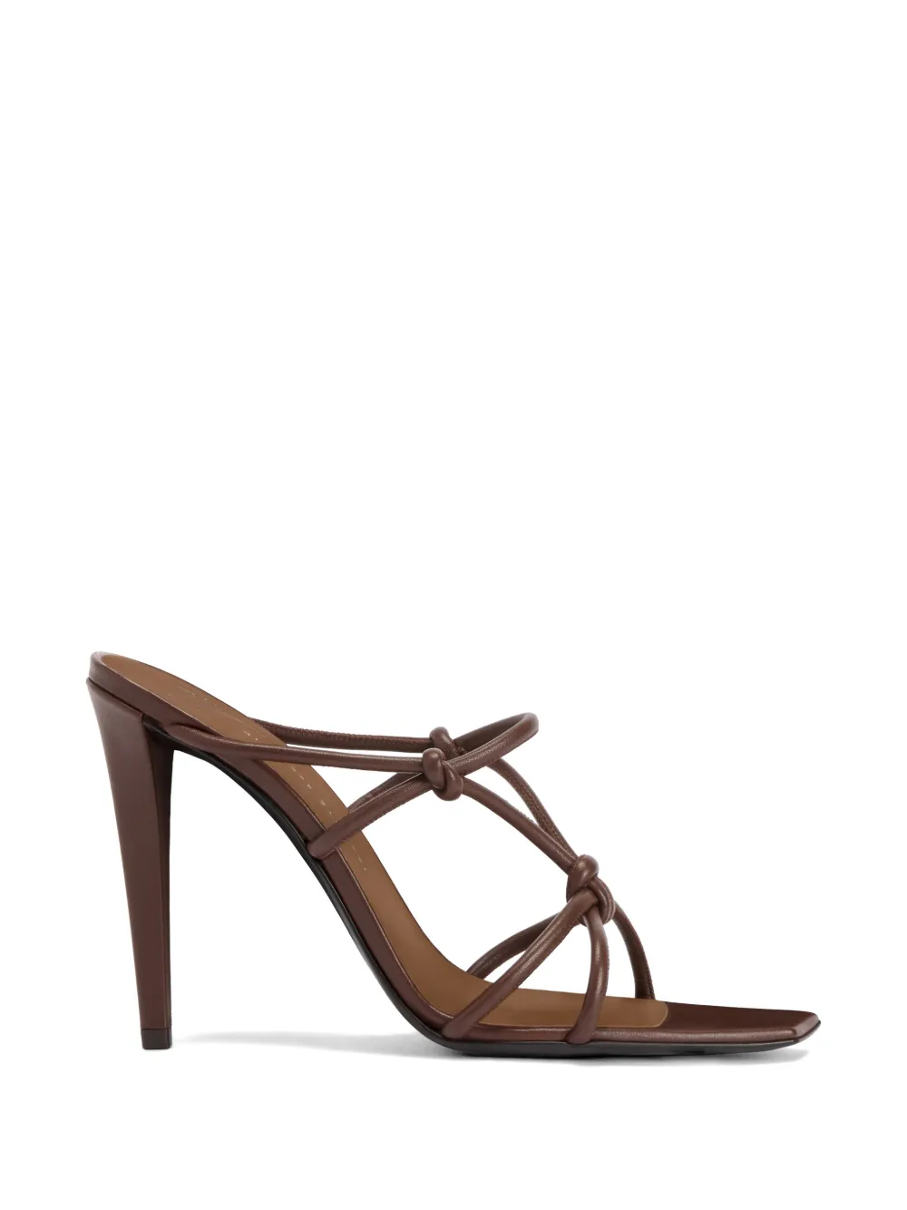 Giuseppe Zanotti Key geknoopte sandalen Bruin