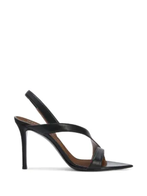 Giuseppe Zanotti 90mm Ludhovica Mignon Sandals | Black | FARFETCH