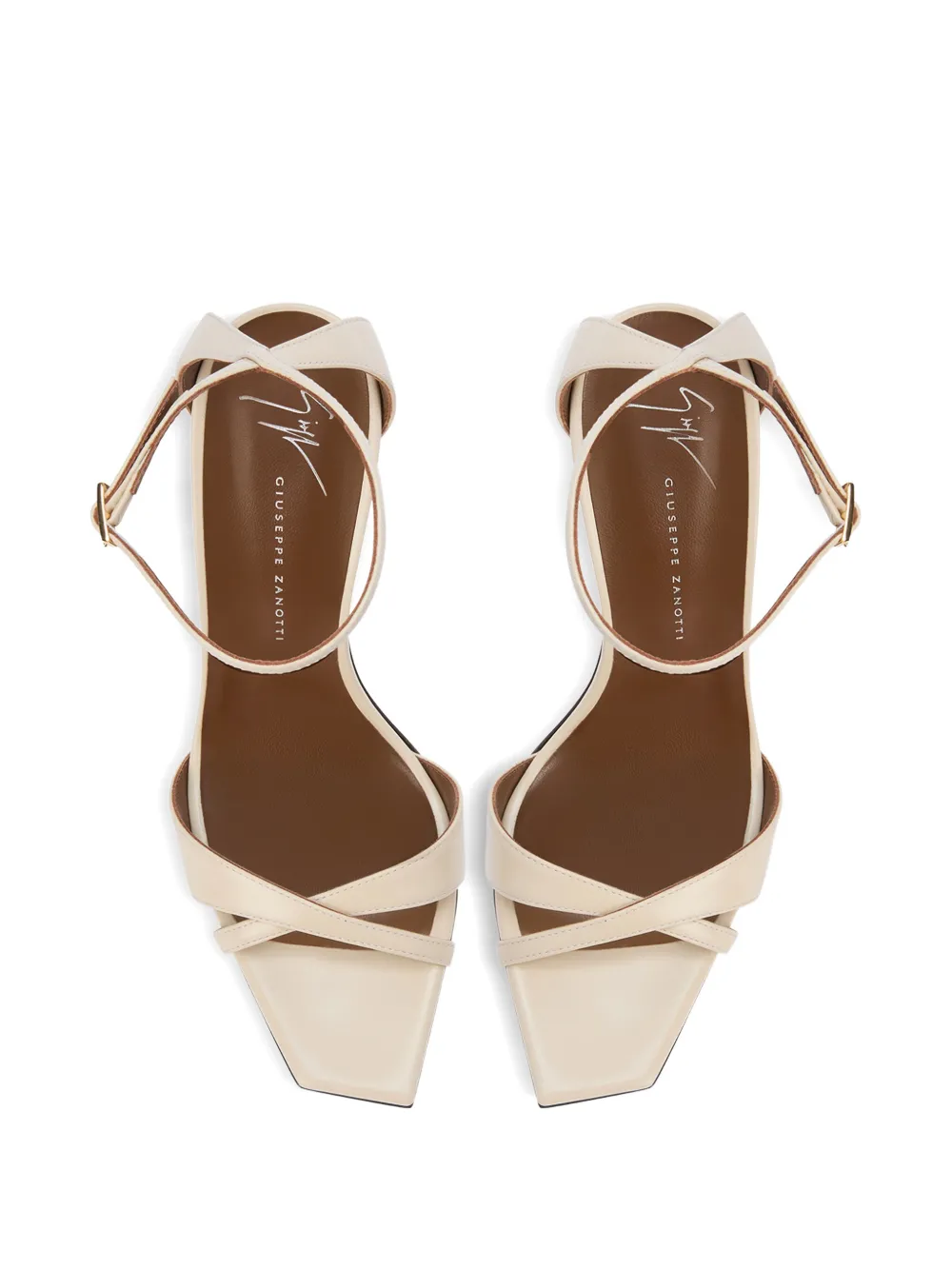 Giuseppe Zanotti Brivido Cruz sandalen Wit