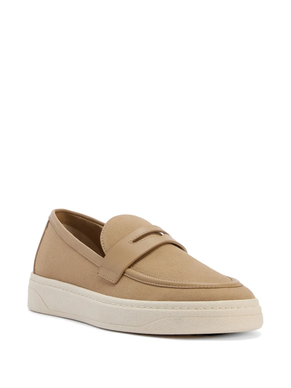 Giuseppe Zanotti penny bar slip-on sneakers Beige