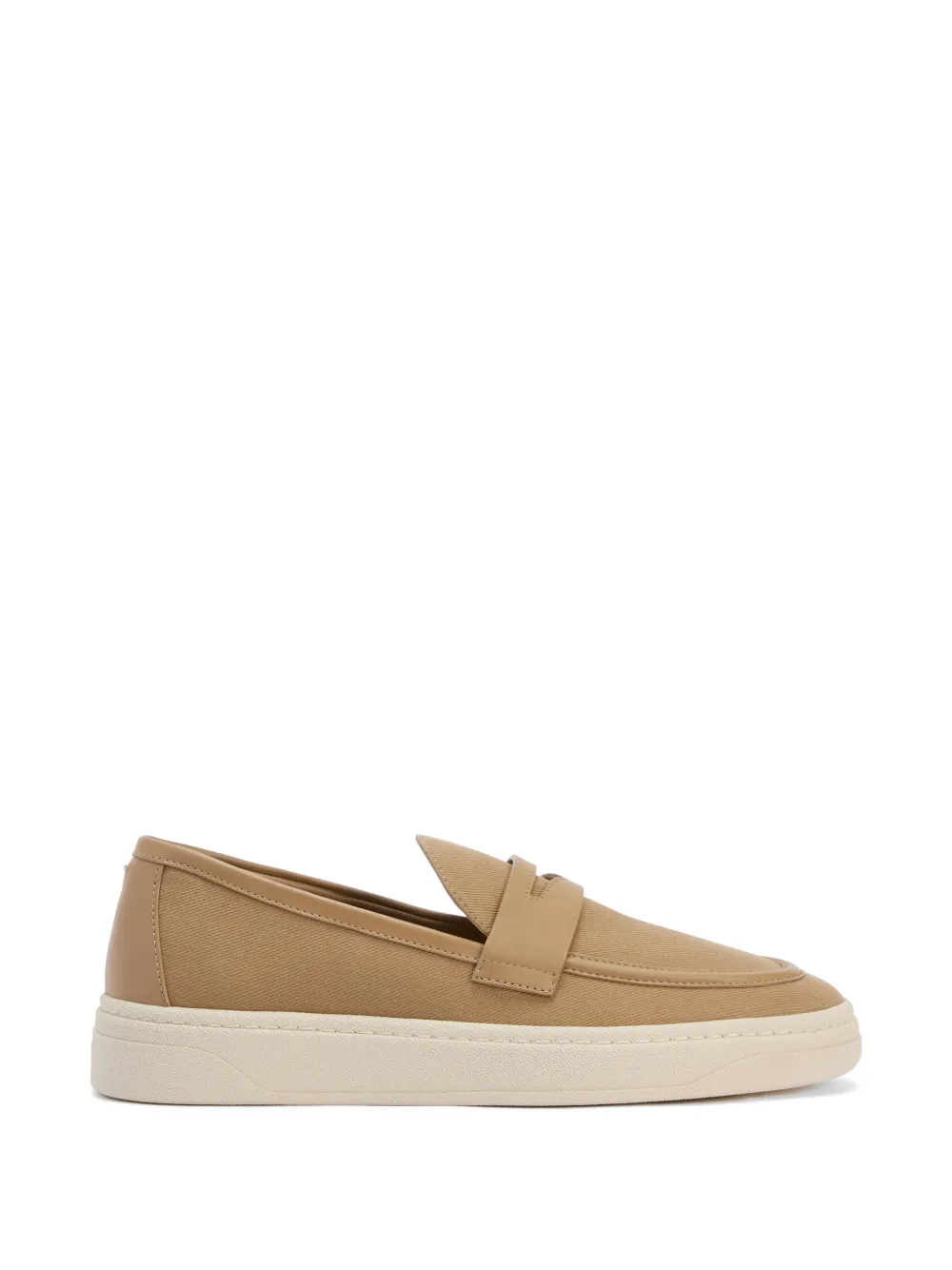 Giuseppe Zanotti penny bar slip-on sneakers Beige