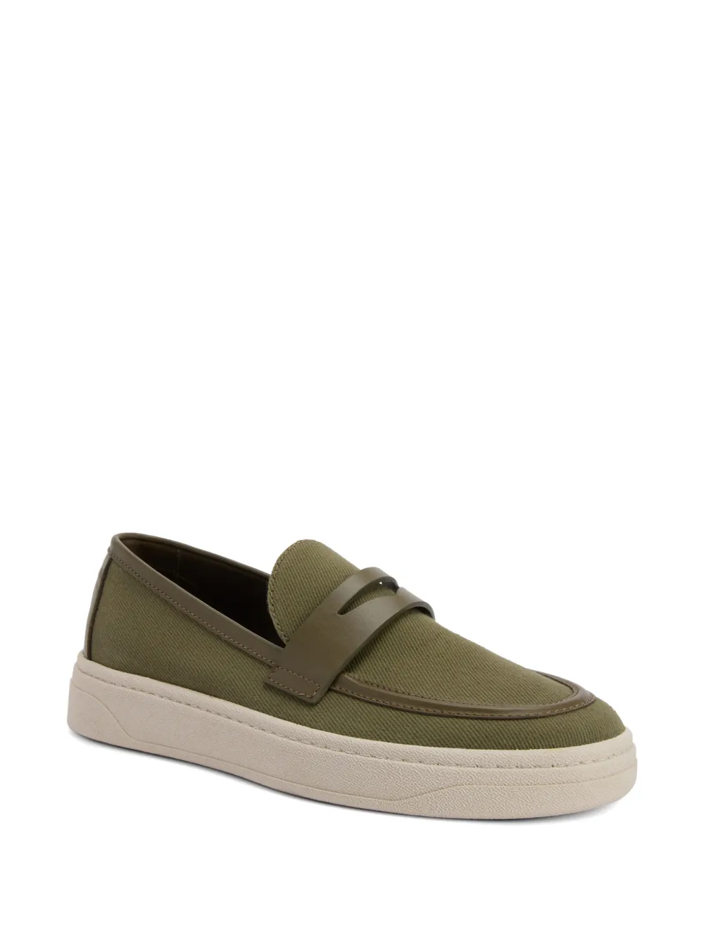 Giuseppe Zanotti penny-bar sneakers Groen
