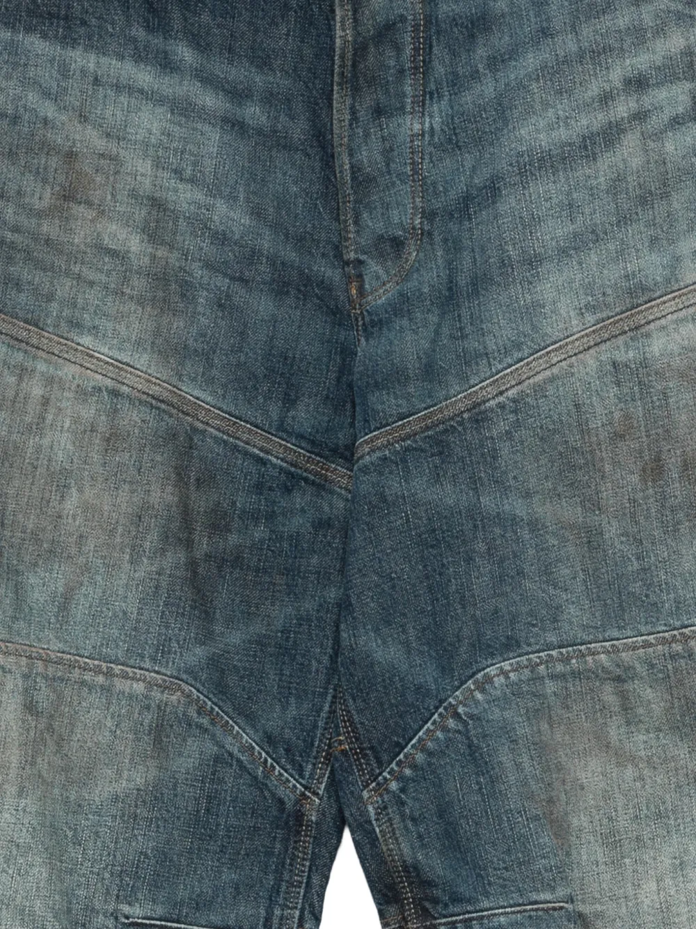  G-star Raw Biker Baggy Belt-loop Jeans - Blue 