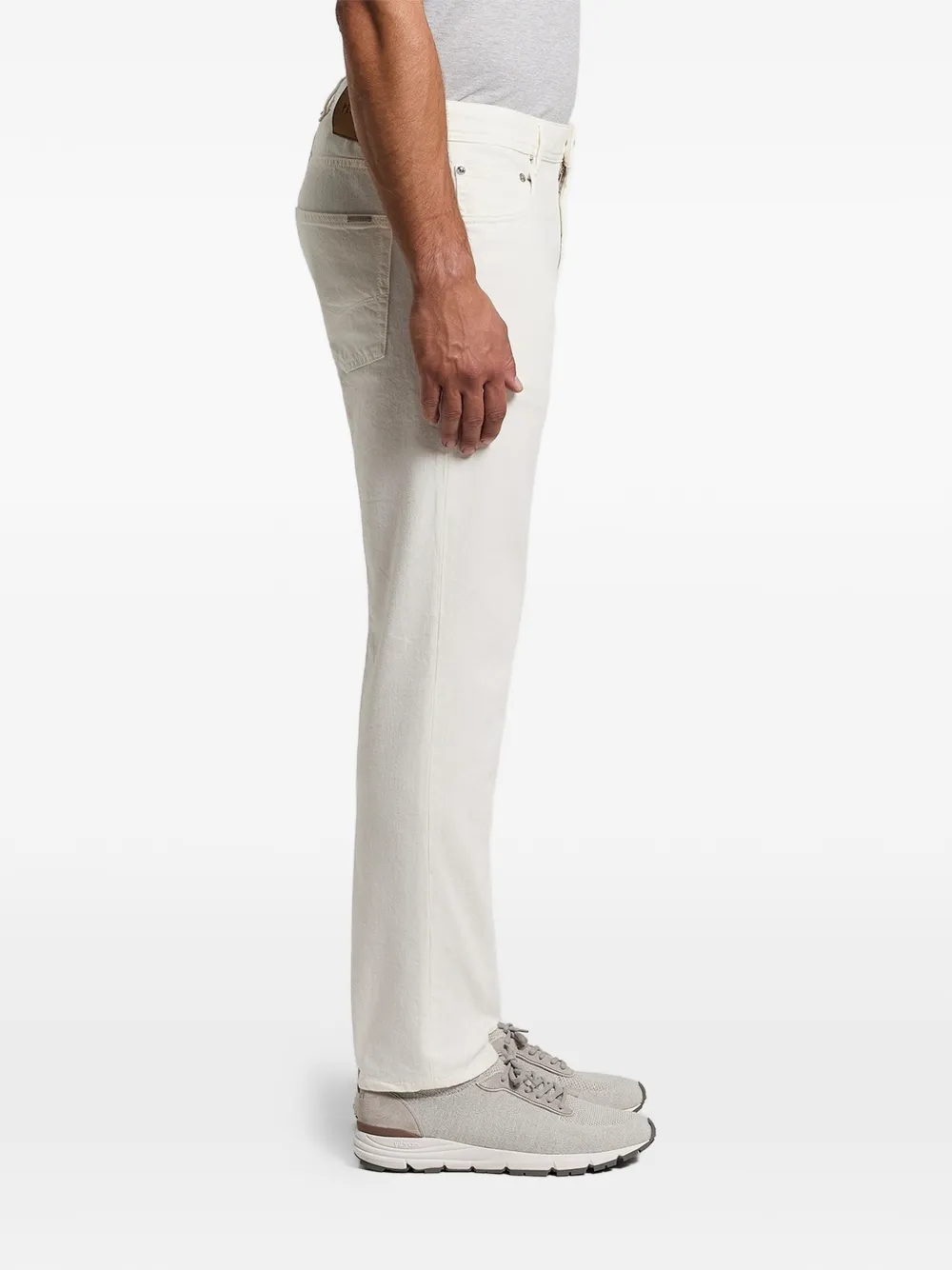 Peserico back-patch trousers - Toni neutri