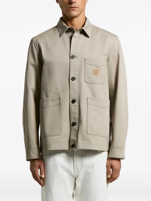 Peserico button patch jacket