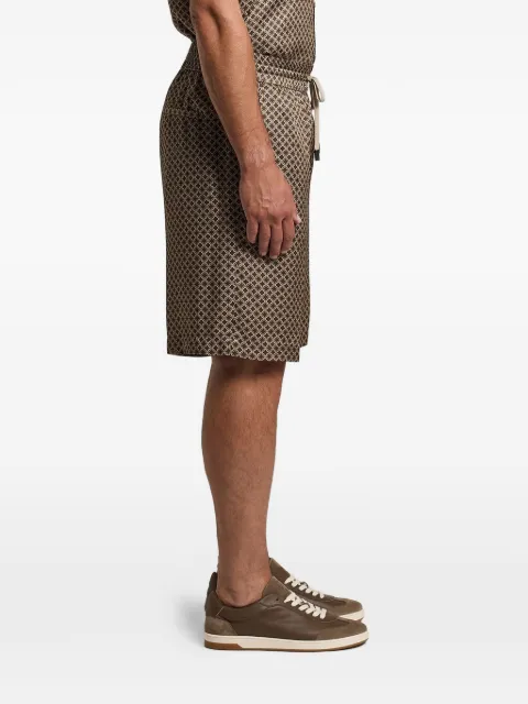 Peserico shorts con cordones en la pretina
