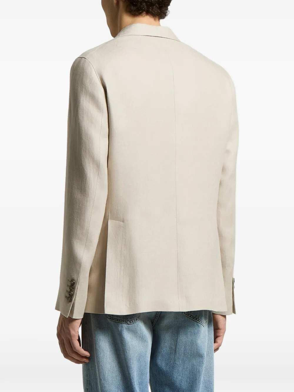  Peserico Patch-pocket Blazer - Neutrals 