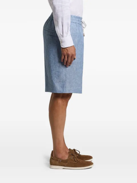 Peserico drawstring elasticated shorts