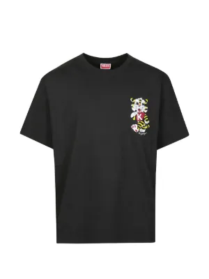 Kenzo Winter Holidays Tシャツ | ブラック | FARFETCH JP