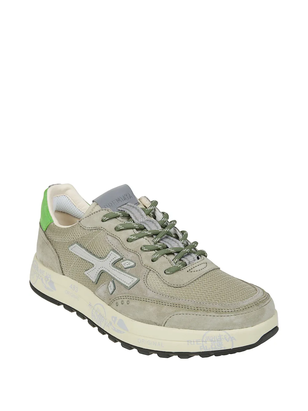 Premiata Sneakers met logo Grijs