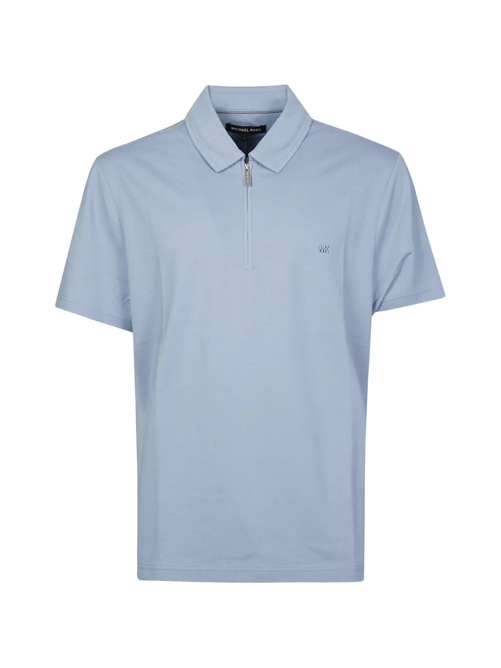 Michael Kors zip detail polo shirt - Blu