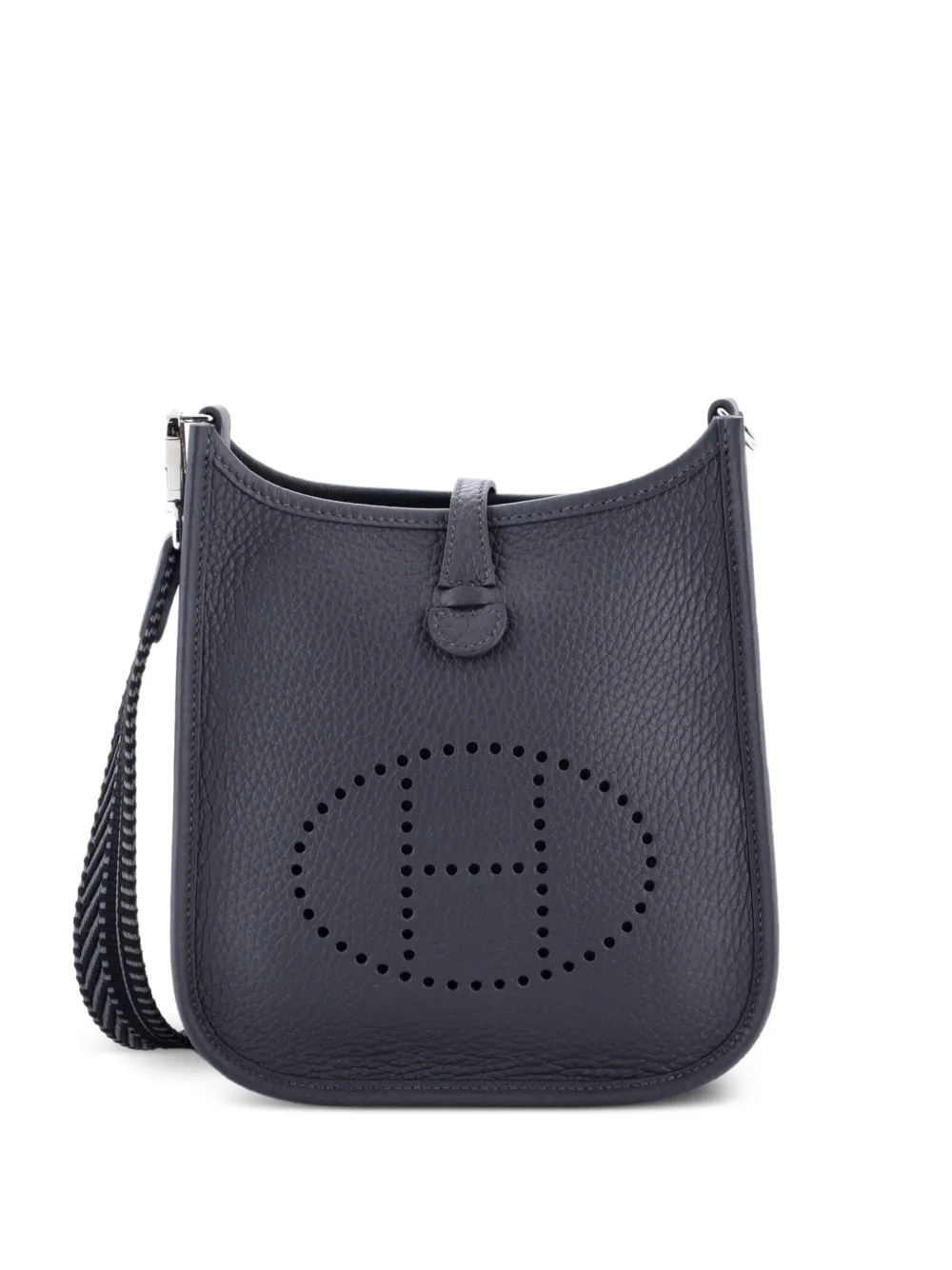 Hermès Pre-Owned Evelyne Bag Gen III Clemence TPM crossbody bag - Grigio