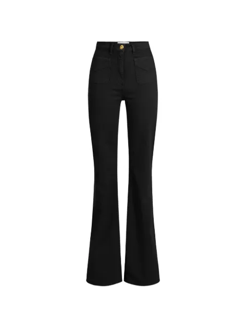 Elisabetta Franchi pocket denim trousers