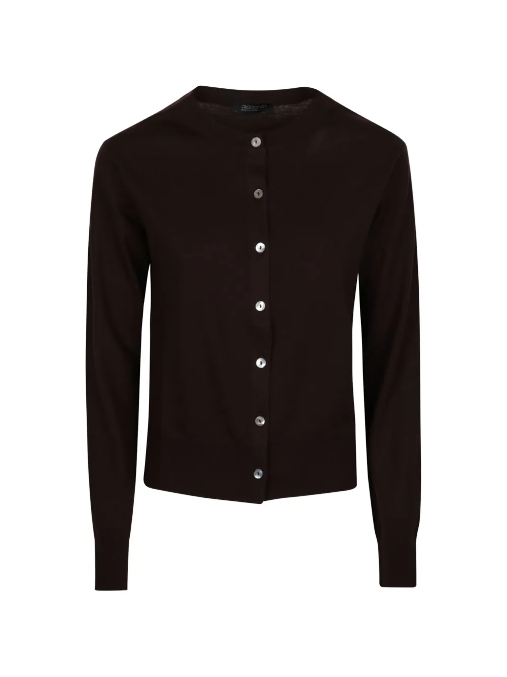 Aragona buttoned cardigan - Marrone