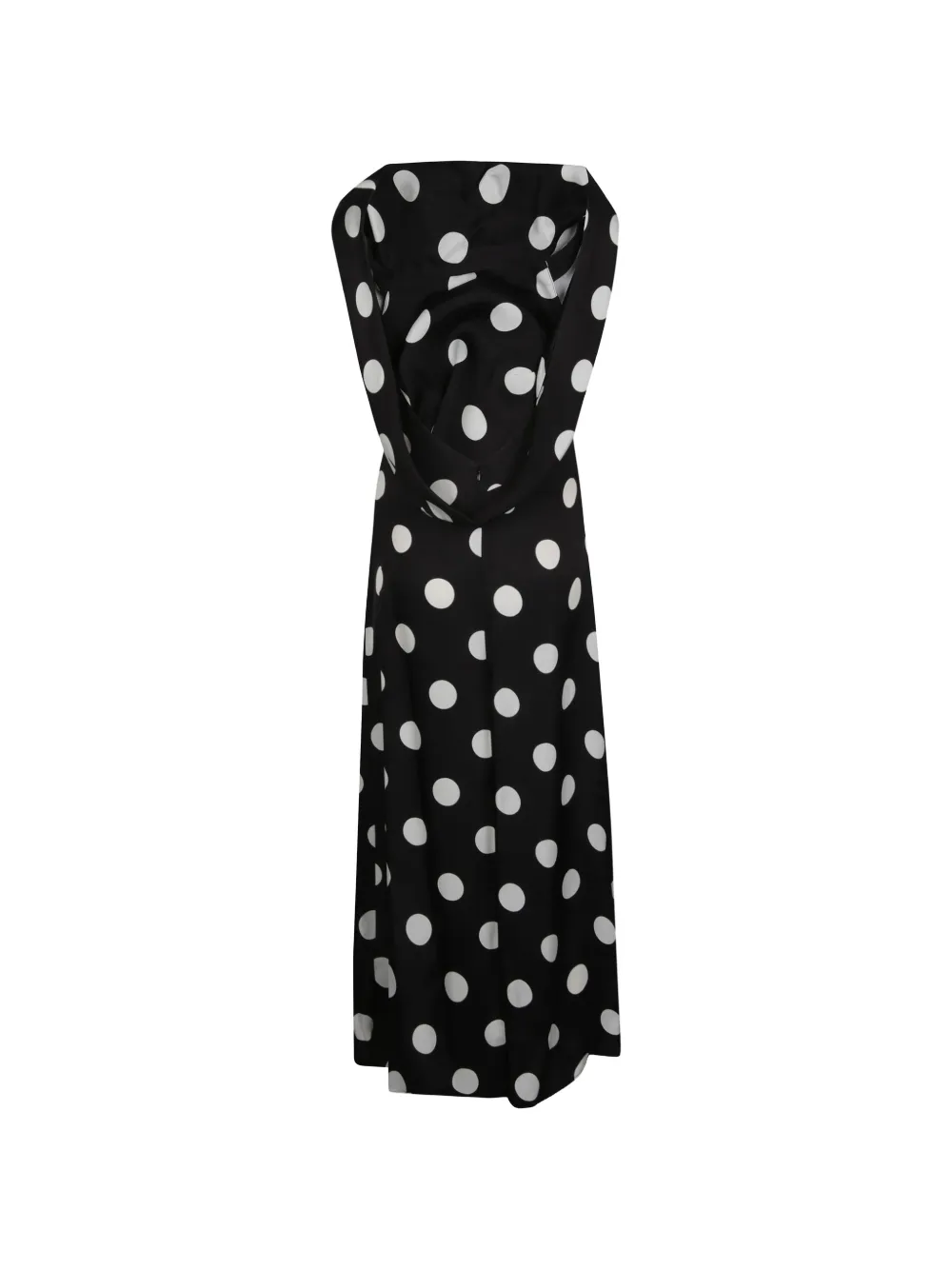  Mar De Margaritas Polka Dot Dress - Black 