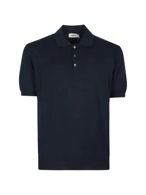 Altea button-up polo shirt