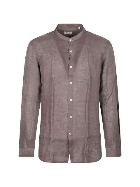 Altea chemise boutonnée à design sans col