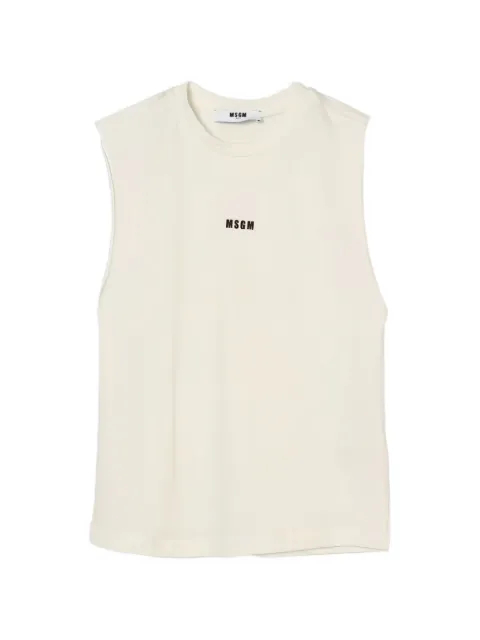 MSGM Kids logo-print T-shirt