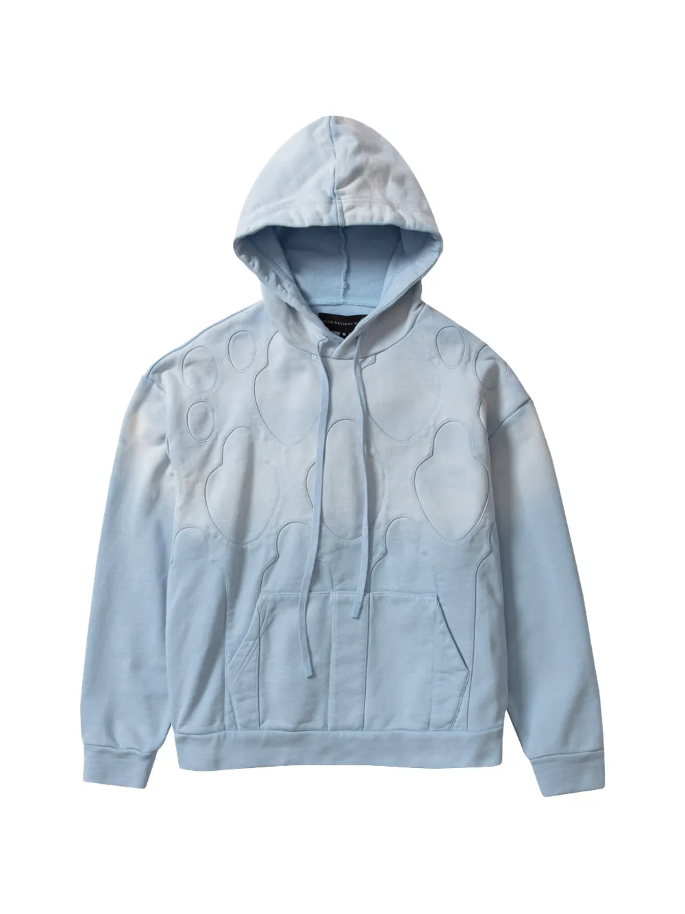 Who Decides War chapel hoodie - Blu