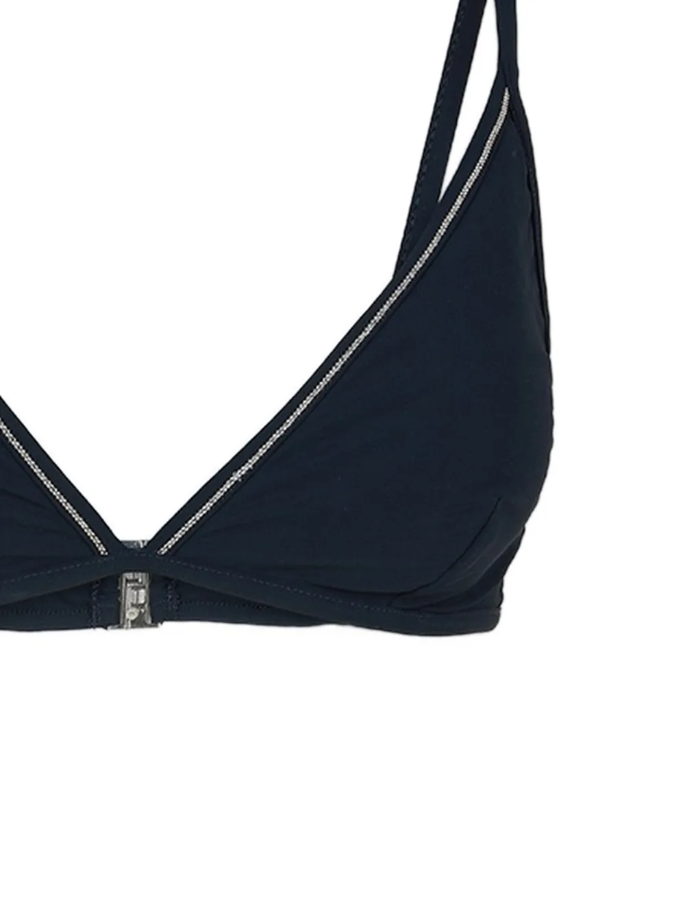 Peserico Bikini met monili ketting afwerking Blauw