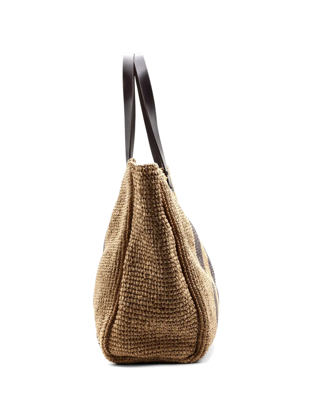  P.a.r.o.s.h. Striped Tote Bag - Neutrals 