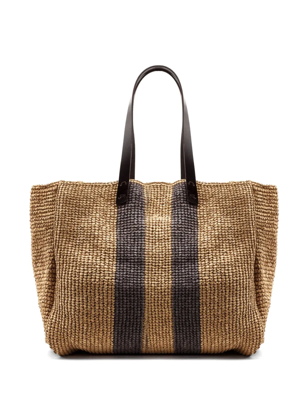  P.a.r.o.s.h. Striped Tote Bag - Neutrals 