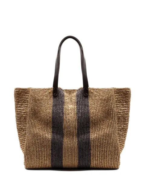 P.A.R.O.S.H. striped tote bag
